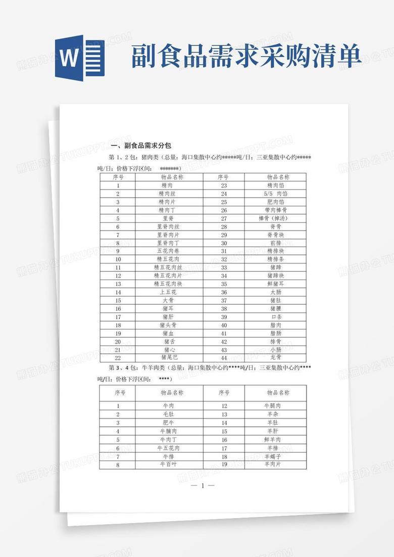 酒店设备采购清单详解