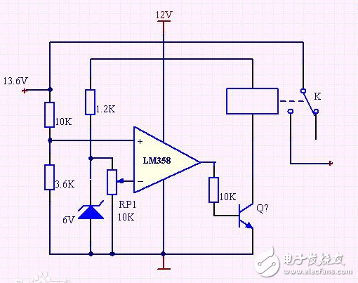 发电机的继电器的作用