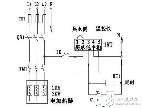 冷藏柜温控器怎么接线